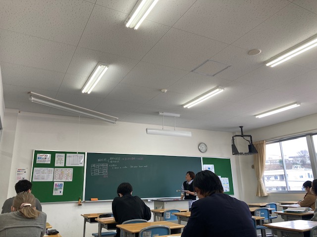 市内私立高校での“春期特別講座”が始まりました！